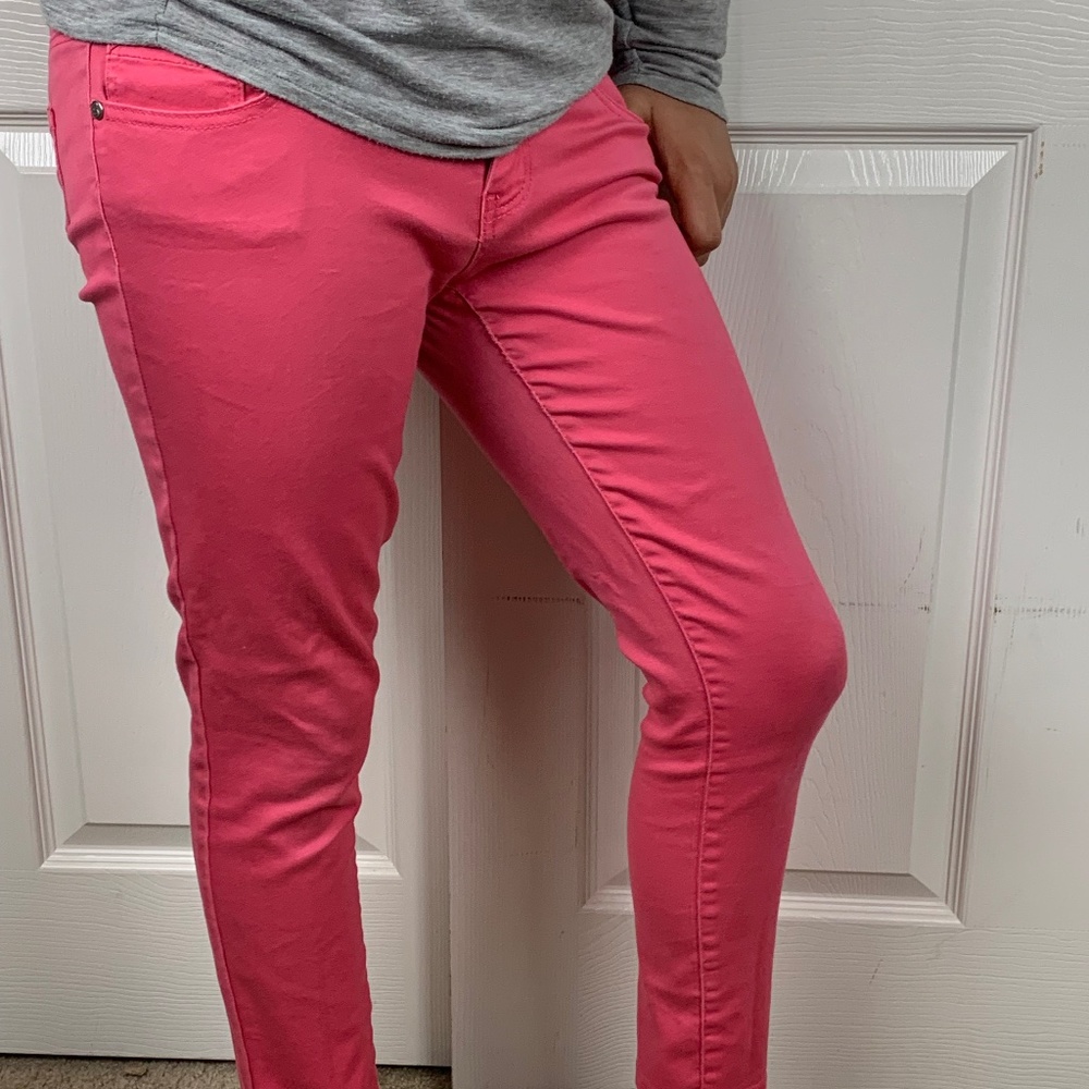Pink Skinny Jeans